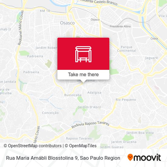 Rua Maria Amábli Blosstolina 9 map