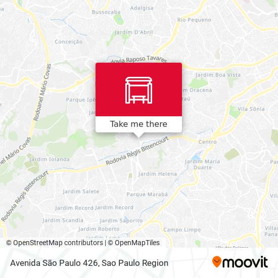 Avenida São Paulo 426 map