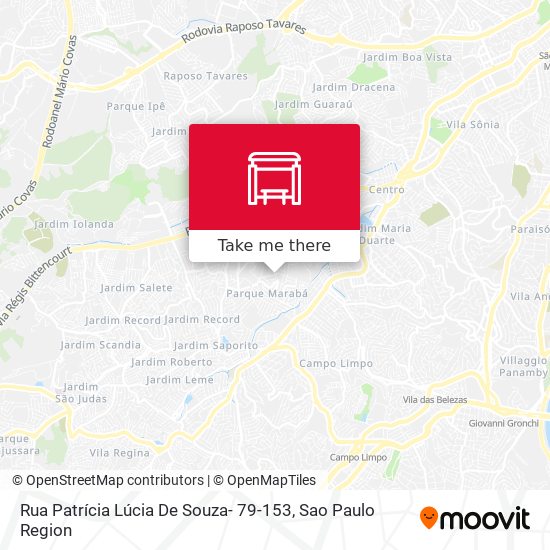 Rua Patrícia Lúcia De Souza- 79-153 map