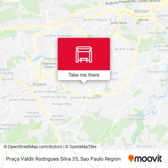 Praça Valdir Rodrigues Silva 35 map