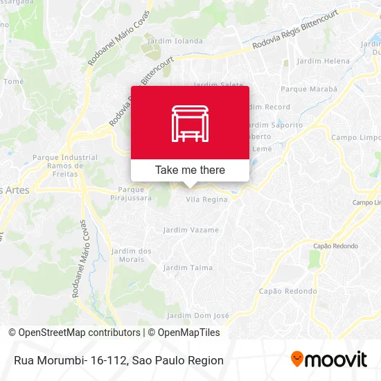 Rua Morumbi- 16-112 map