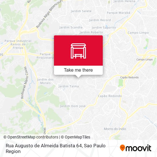 Rua Augusto de Almeida Batista 64 map