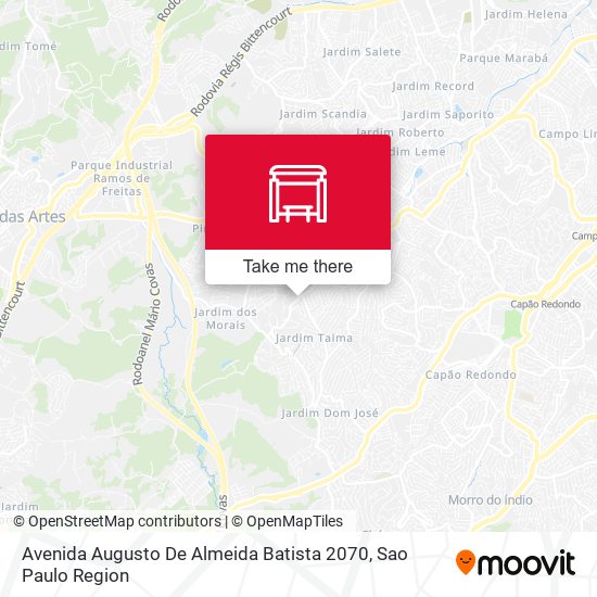 Avenida Augusto De Almeida Batista 2070 map