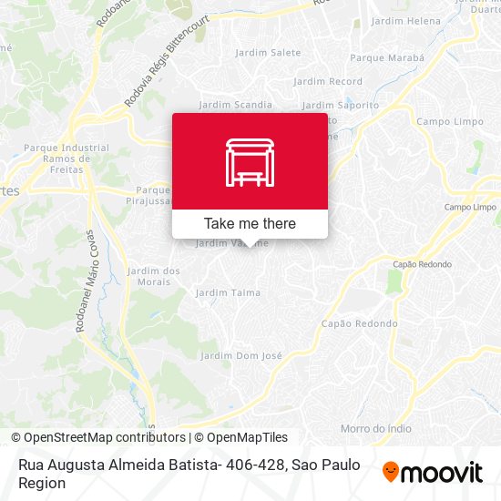 Rua Augusta Almeida Batista- 406-428 map
