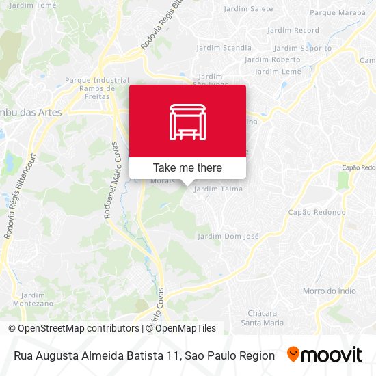 Rua Augusta Almeida Batista 11 map