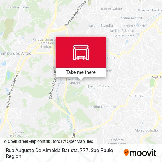 Rua Augusto De Almeida Batista, 777 map