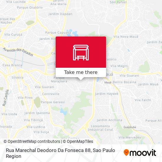 Rua Marechal Deodoro Da Fonseca 88 map