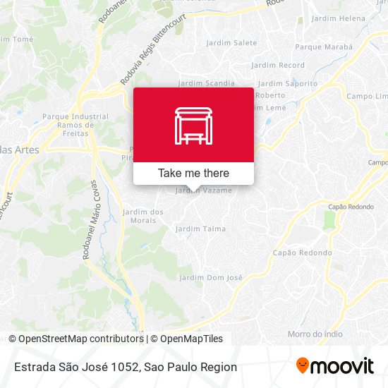 Estrada São José 1052 map