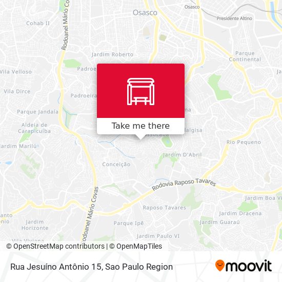 Rua Jesuíno Antônio 15 map