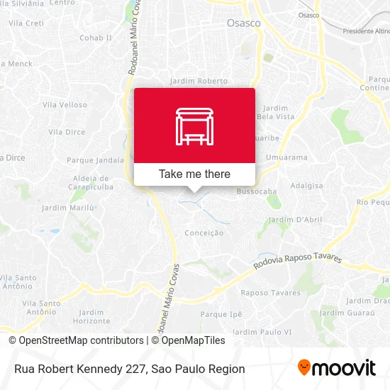 Rua Robert Kennedy 227 map