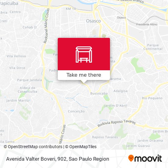 Avenida Valter Boveri, 902 map