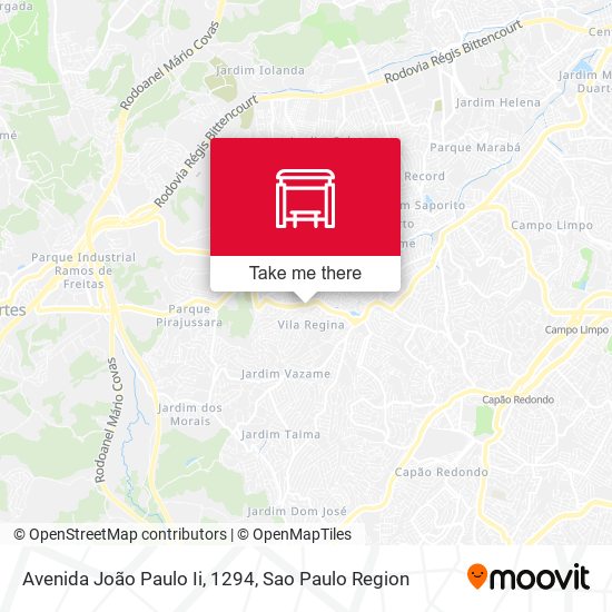 Avenida João Paulo Ii, 1294 map