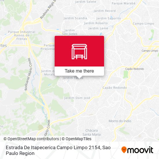 Estrada De Itapecerica Campo Limpo 2154 map