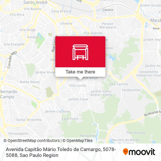 Avenida Capitão Mário Toledo de Camargo, 5078-5088 map