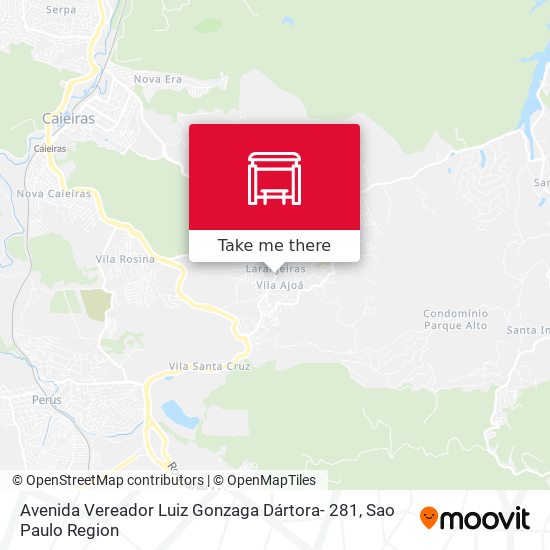 Avenida Vereador Luiz Gonzaga Dártora- 281 map