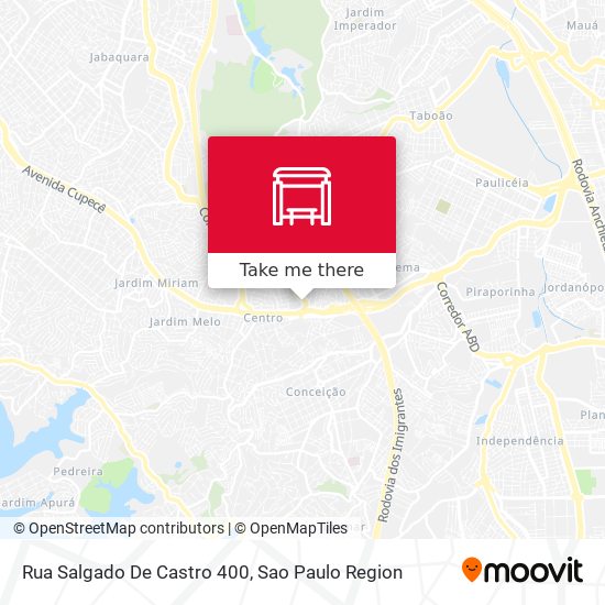 Rua Salgado De Castro 400 map
