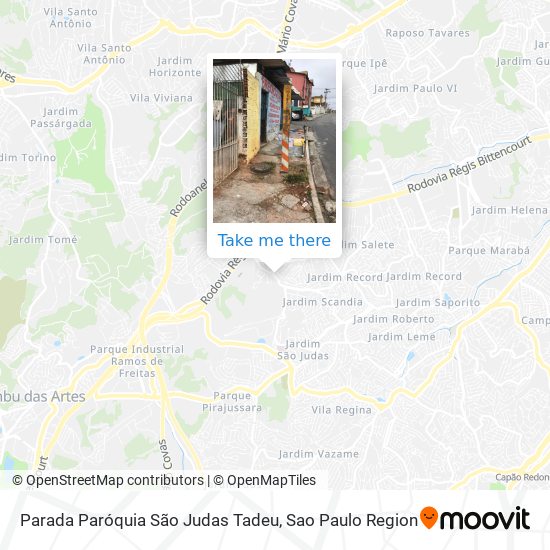 Parada Paróquia São Judas Tadeu map