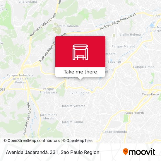 Avenida Jacarandá, 331 map