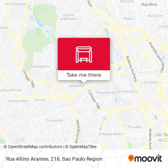 Rua Altíno Arantes, 216 map