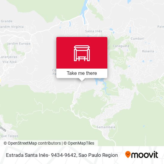 Estrada Santa Inês- 9434-9642 map