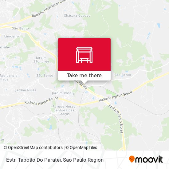Estr. Taboão Do Paratei map