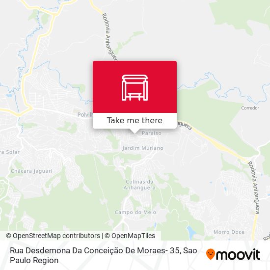 Rua Desdemona Da Conceição De Moraes- 35 map