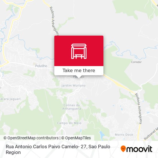 Rua Antonio Carlos Paivo Camelo- 27 map