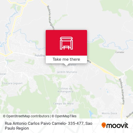 Rua Antonio Carlos Paivo Camelo- 335-477 map