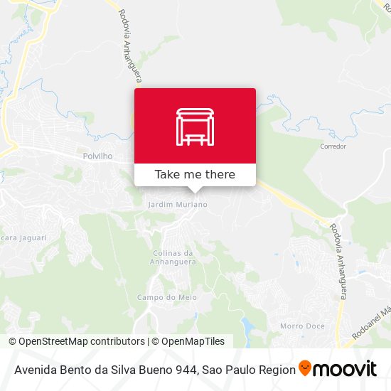 Avenida Bento da Silva Bueno 944 map