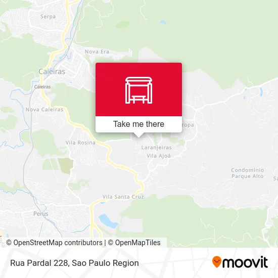 Rua Pardal 228 map