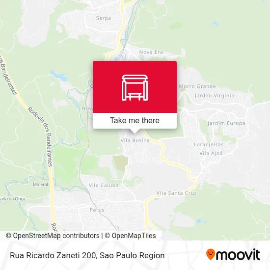 Rua Ricardo Zaneti 200 map