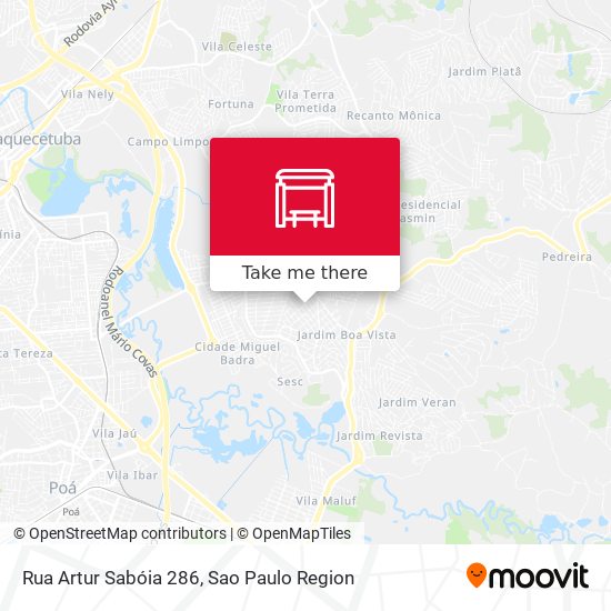 Rua  Artur Sabóia 286 map