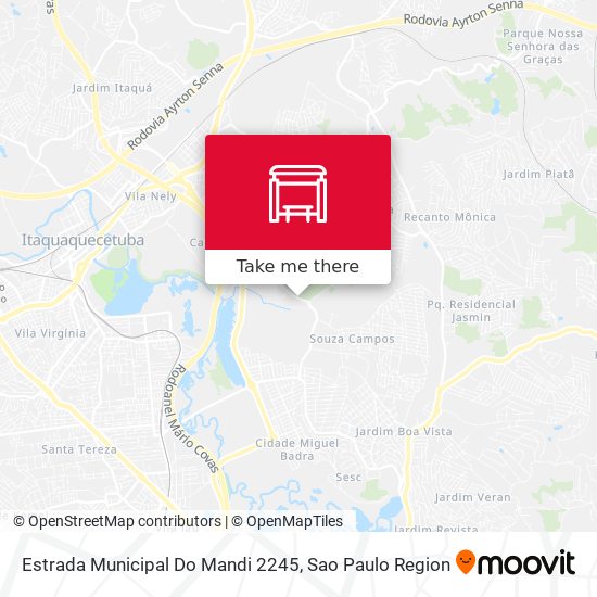 Estrada Municipal Do Mandi 2245 map