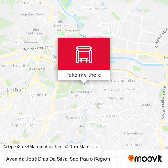 Avenida José Dias Da Silva map