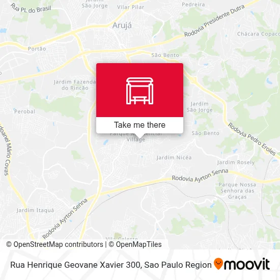 Rua Henrique Geovane Xavier 300 map