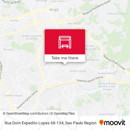Rua Dom Expedito Lopes 68-134 map