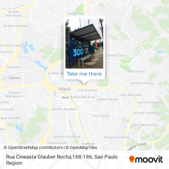 Rua Cineasta Glauber Rocha,168-186 map