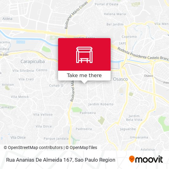 Rua Ananias De Almeida 167 map