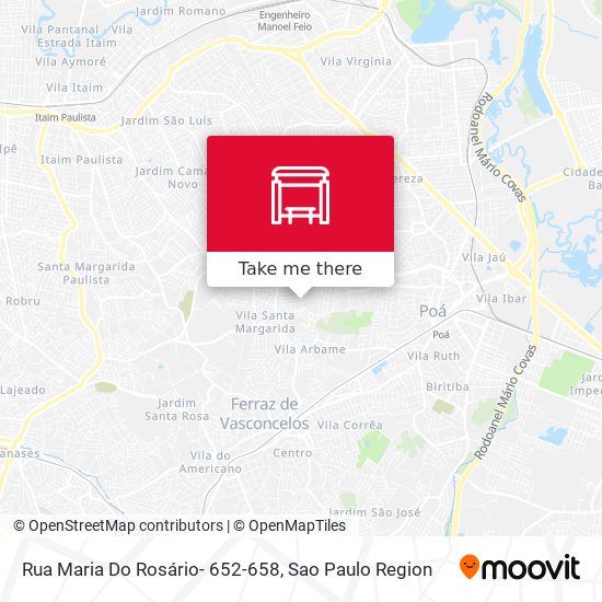 Rua Maria Do Rosário- 652-658 map