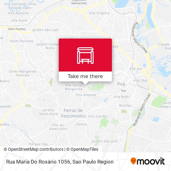 Mapa Rua Maria Do Rosário 1056
