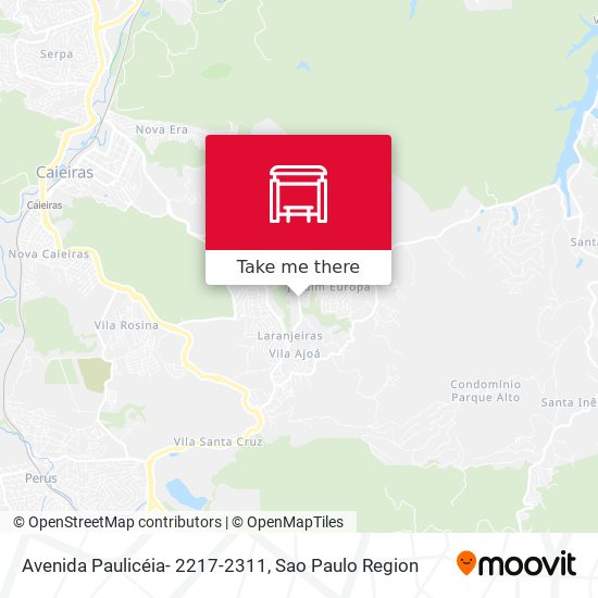 Avenida Paulicéia- 2217-2311 map