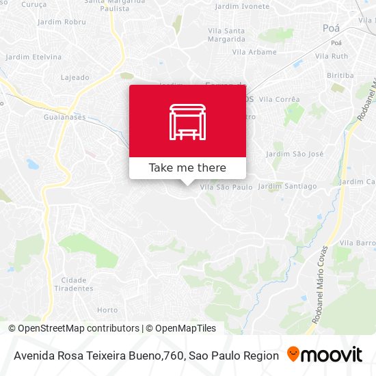 Avenida Rosa Teixeira Bueno,760 map