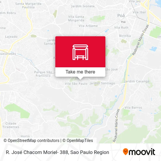 R. José Chacom Moriel- 388 map