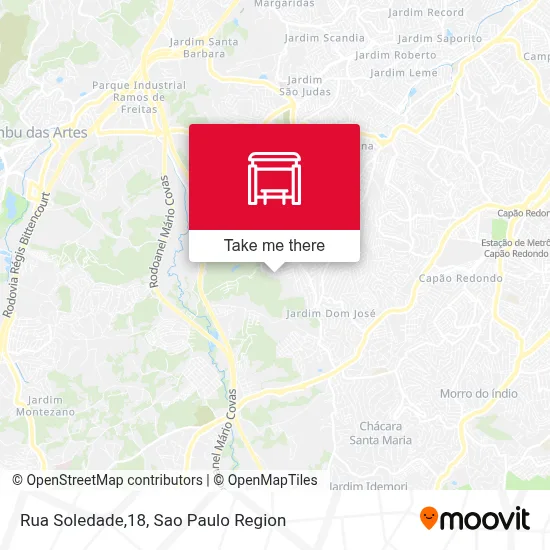 Rua Soledade,18 map