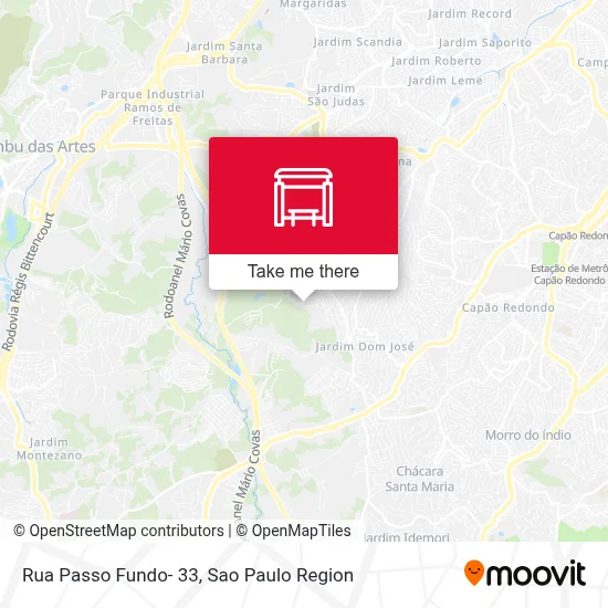 Rua Passo Fundo- 33 map