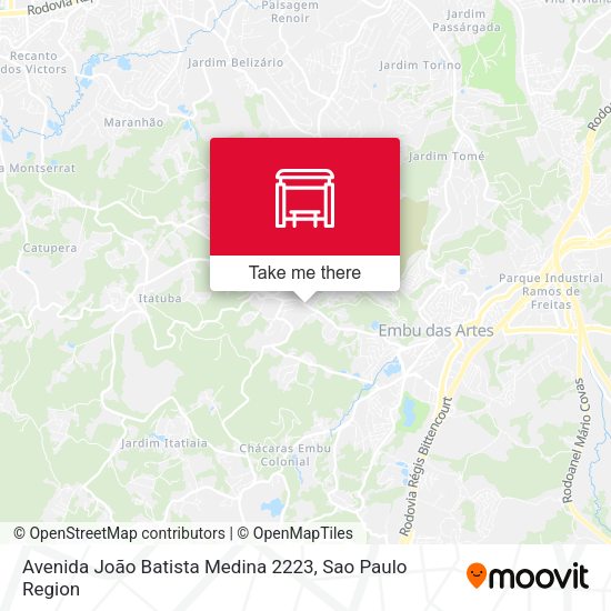 Avenida João Batista Medina 2223 map