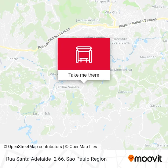 Rua Santa Adelaide- 2-66 map