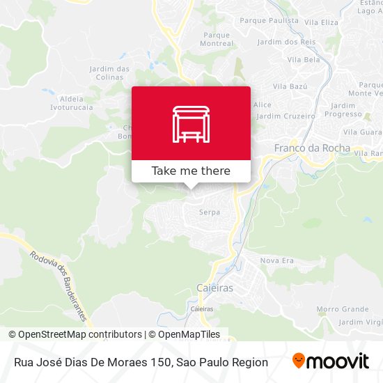 Rua José Dias De Moraes 150 map