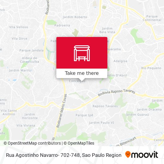 Rua Agostinho Navarro- 702-748 map