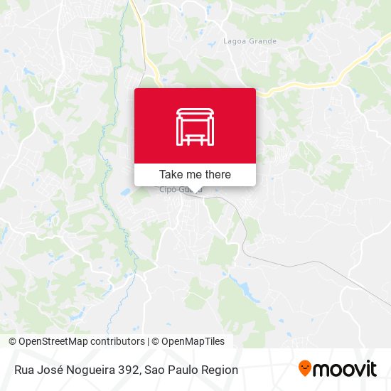 Rua José Nogueira 392 map